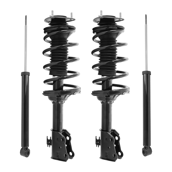 Unity 4-11790-254120-001 Front and Rear Complete Strut Assembly Shock Kit 4-11790-254120-001 - main